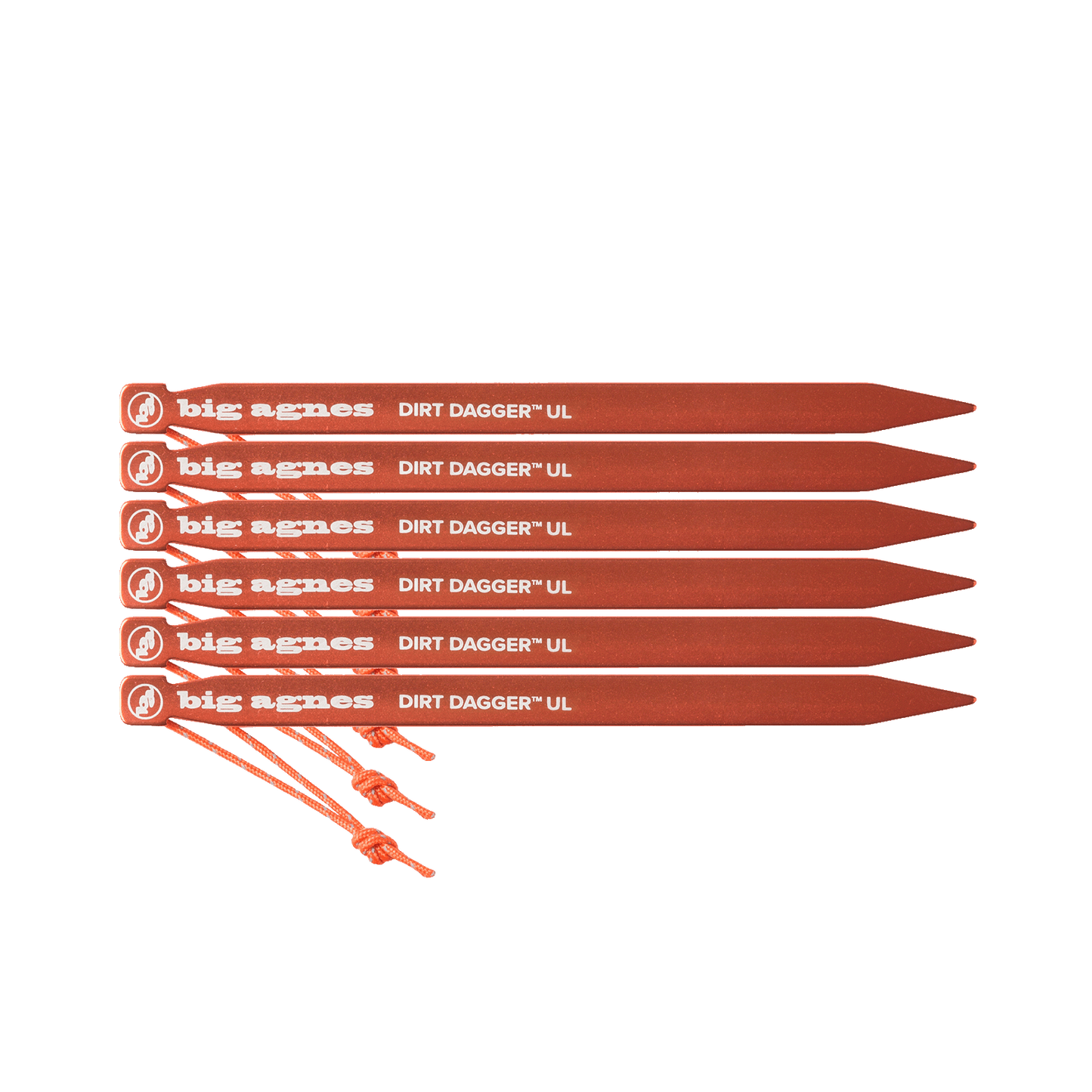 Dirt Dagger™ UL Tent Stakes: Pack of 6