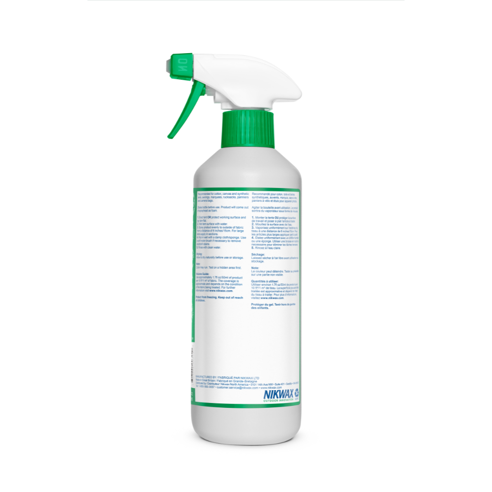 Nikwax Spray On Tent & Gear SolarWash